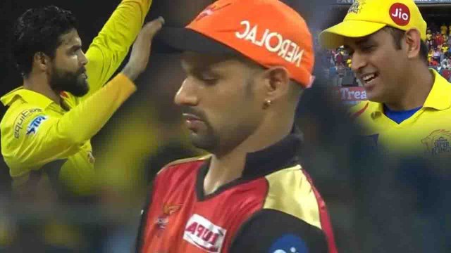 IPL 2018 FINAL : Ravinder Jadeja cleans Bowled Shikhar Dhawan, MS Dhoni smiles | वनइंडिया हिंदी