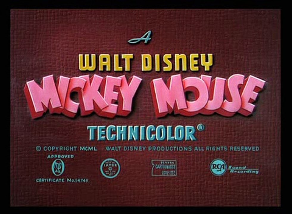 Mickey Mouse, Pluto - R'Coon Dawg  (1951)