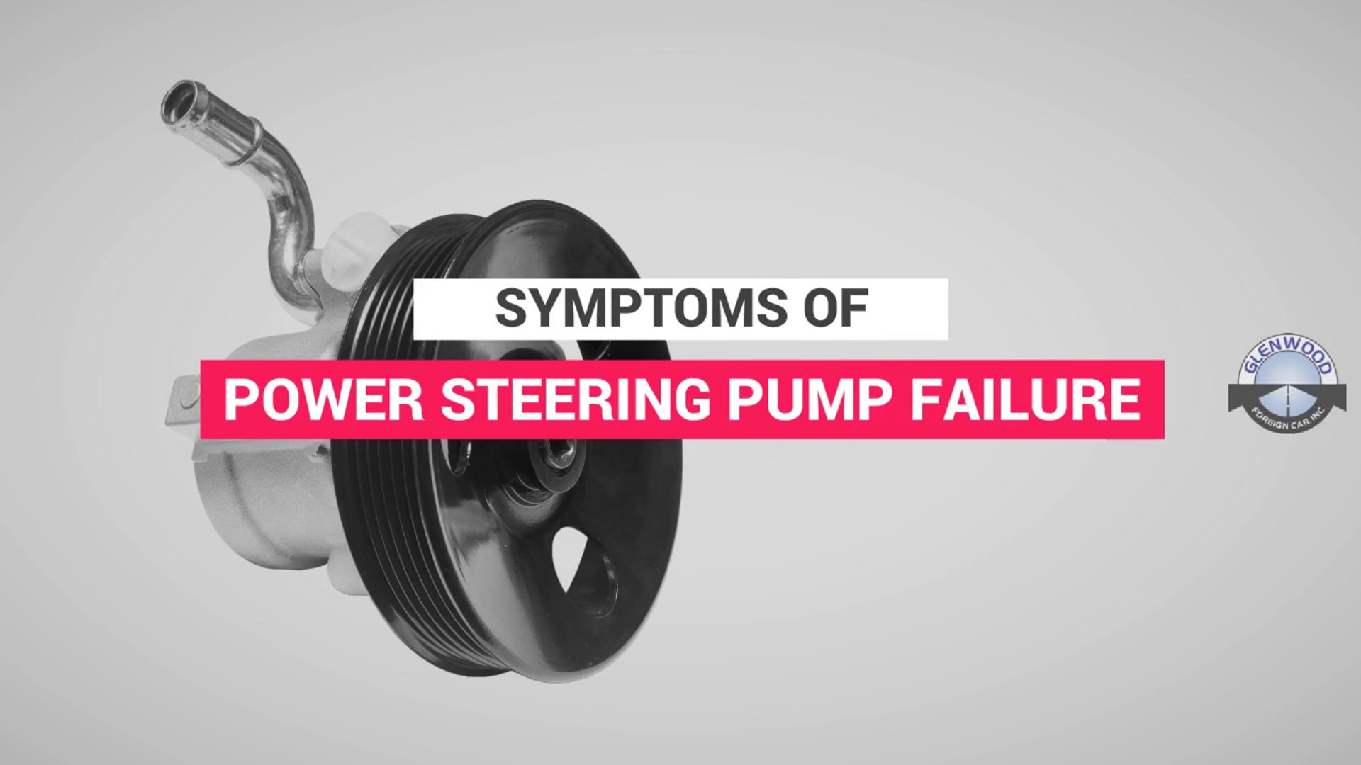 Symptoms of Power Steering Pump Failure - video Dailymotion