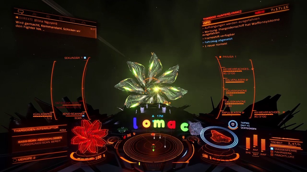 Thargoid solo kill