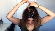 How to Blow Dry Short/Curly Hair | Ashley Bloomfield
