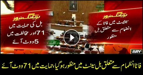 Senate passes KP-FATA merger bill