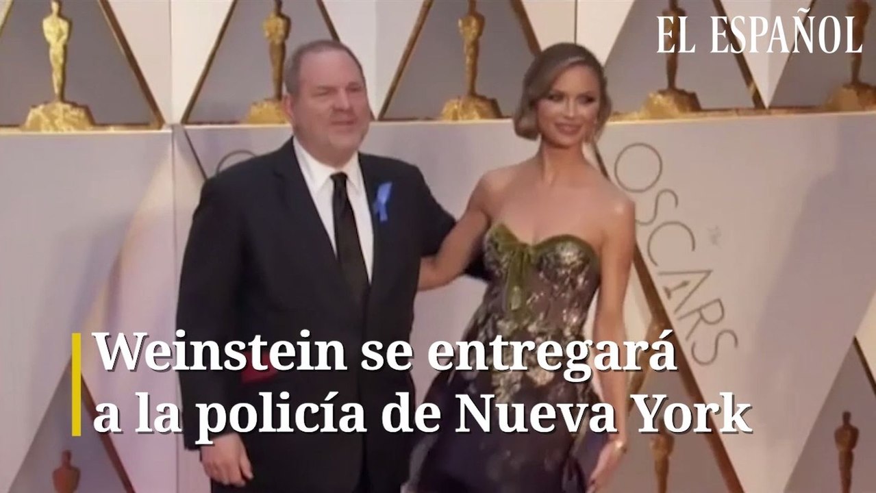 Harvey Weinstein se entregará a la policía de Nueva York