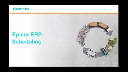 Epicor Scheduling