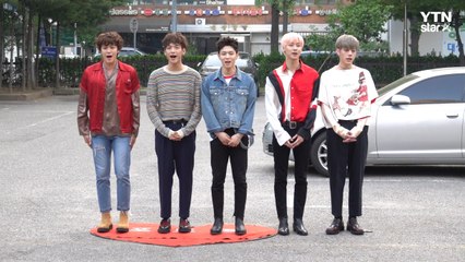 [Y영상] 엔플라잉-더이스트라이트, ‘바라만 봐도 훈훈한 청년들’ (뮤직뱅크 출근길) / YTN