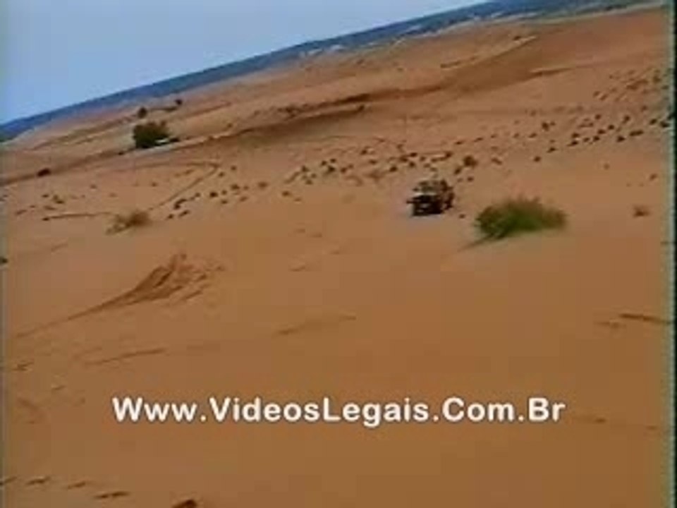 Saut dans le désert