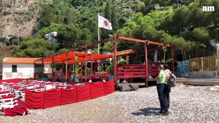 Les gendarmes débarquent à La Mala pour vider les plages privées de Cap d'Ail