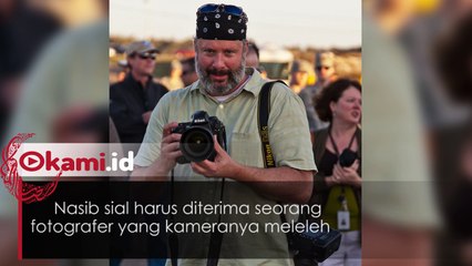 Gila! Kamera Fotografer ini Meleleh Saat Ambil Gambar
