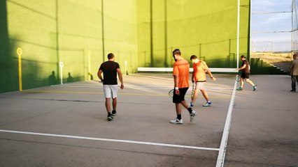 Frontenis open de Rivas 1ª fase grupo B  2º vs 3º set 3