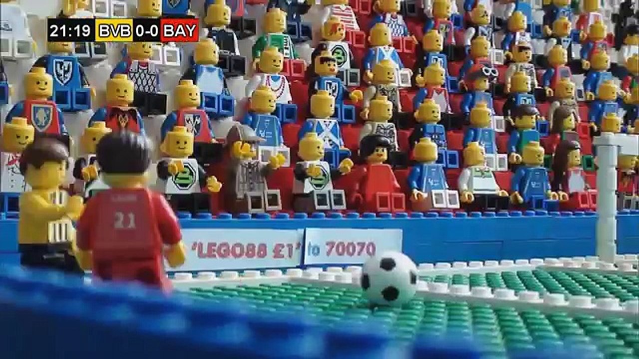 Champions League Final new in LEGO (Borussia Dortmund v Bayern München)