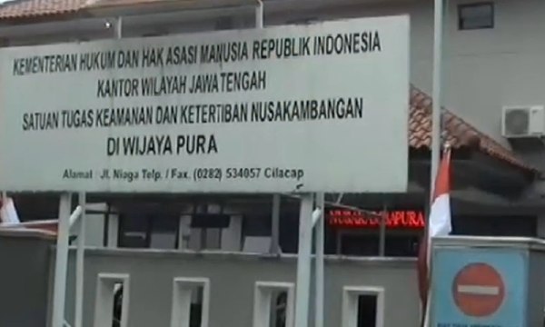 331 Napi Dipindahkan ke Lapas Nusakambangan