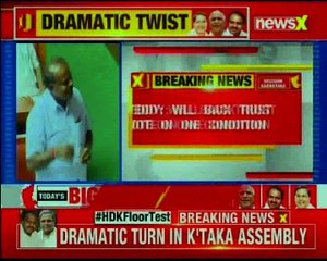 HDK Vs Reddy: BJP stages walkout from Vidhan Soudha