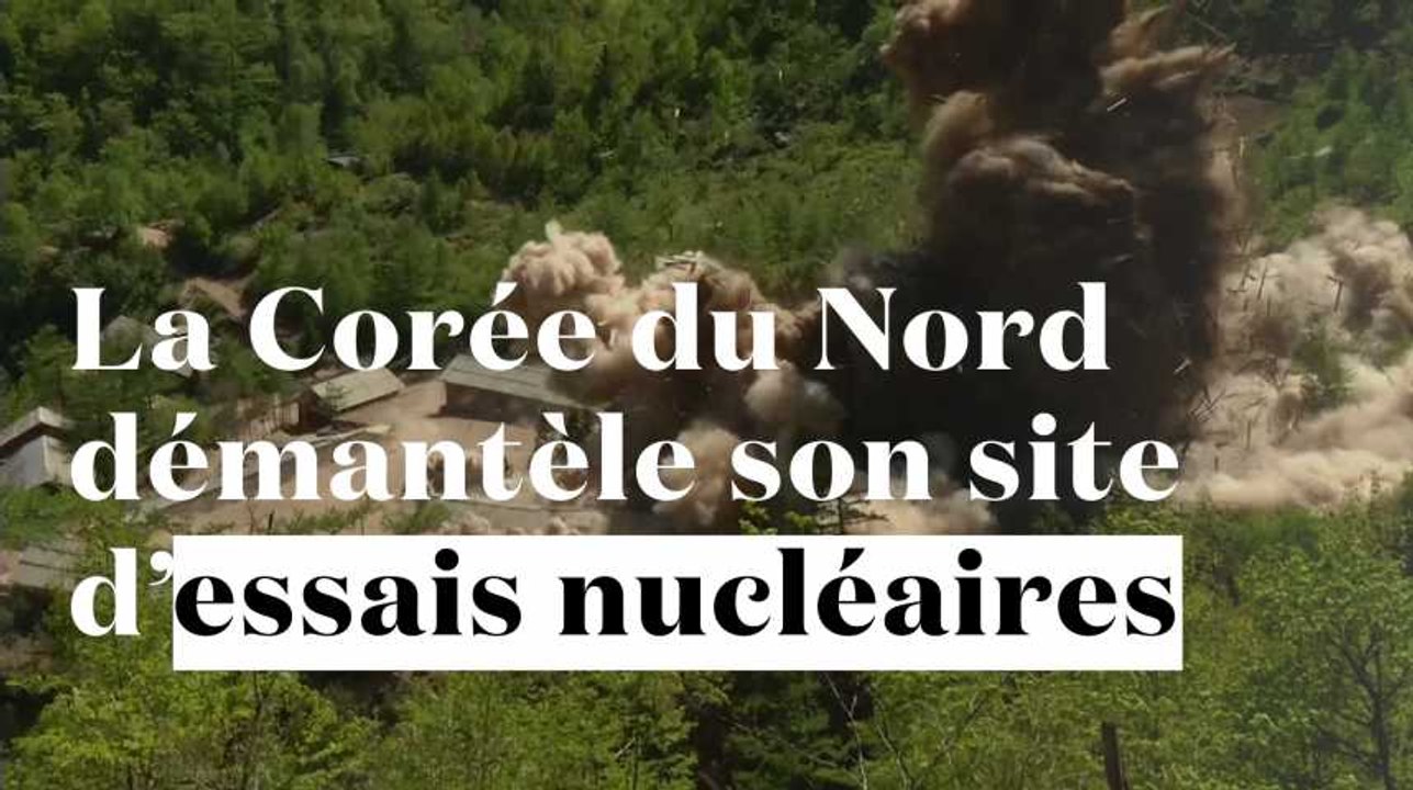 La Corée du Nord démantèle son site d'essais nucléaires