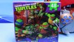 Teenage Mutant Ninja Turtles Toys Attacked by Imaginext Shark Pirate Ship Fishface Walks the Plank