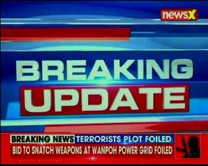 Terrorists try to snatch weapons from cops at Wanpoh power frid foiled