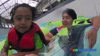 WATERPARK Family Fun Outdoor Amusement with Ryan ToysReview