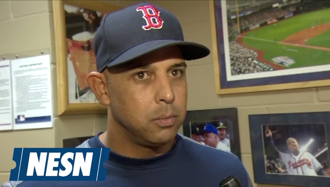 Alex Cora recaps the Red Sox 6-3 loss to the Rays