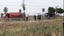Kilis'te LPG Yüklü Tanker Devrildi
