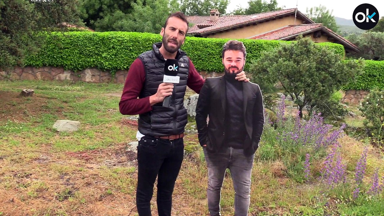 Ojeda la lia en el casoplón de Pablo iglesias