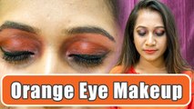 DIY Orange Eye Makeup For A Bold Look | Boldsky