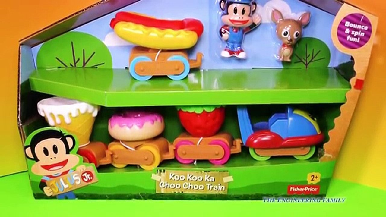 Julius JR Joins Peppa Pig and Paw Patrol on the Train