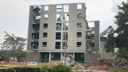 Démolition de la tour d’Auvergne vendredi 25 mai