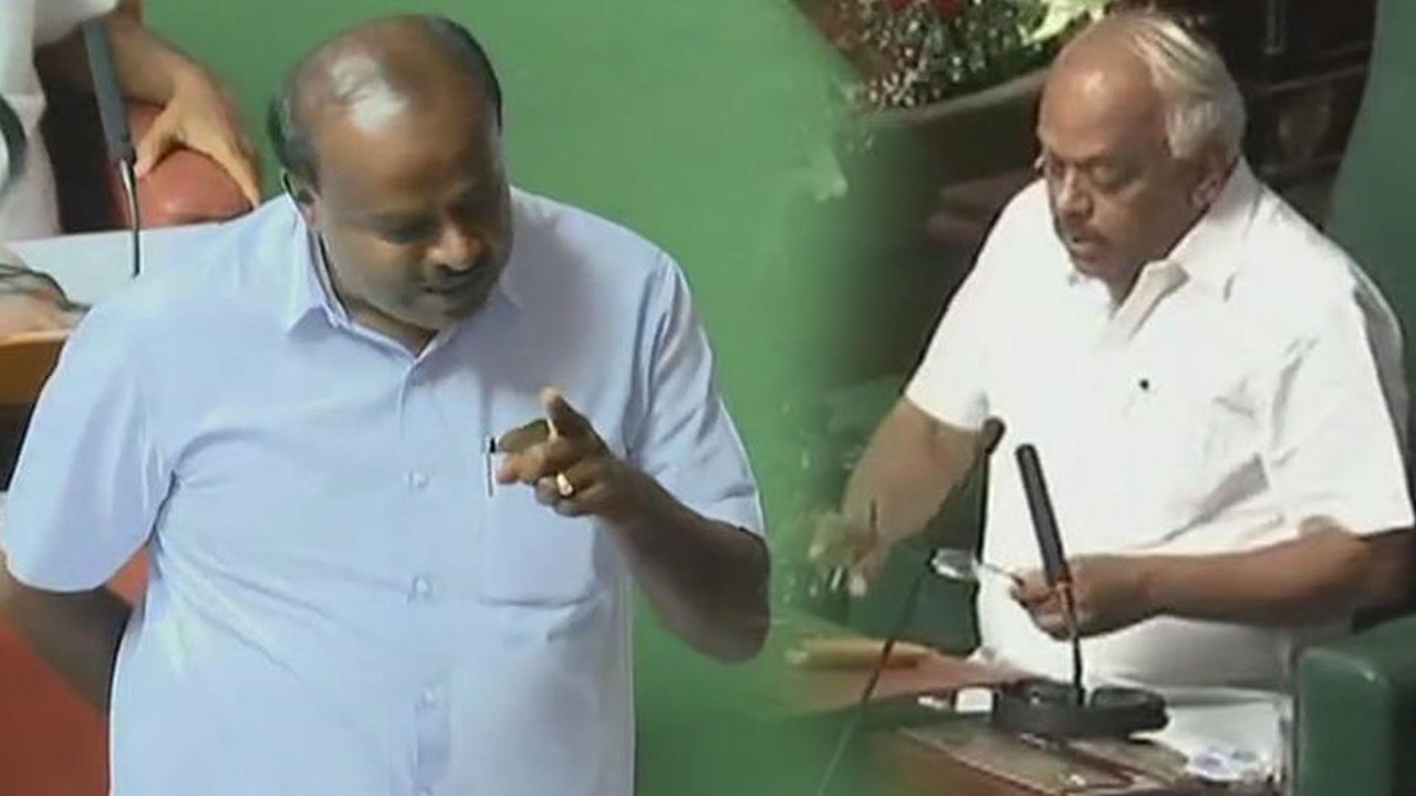 కుమార విజయం.. బల పరీక్షకు ముందే బీజేపీ వాకౌట్