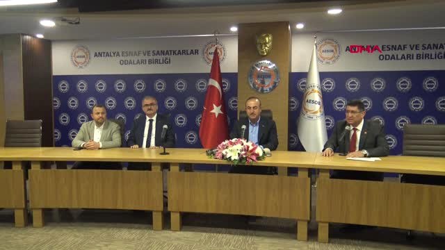 Antalya Çavuşoğlu Türkiye, Döviz Kuru Oyunlarıyla Yıkılacak Ülke Değil Hd 1