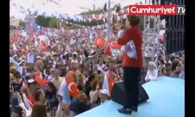Akşener: Oğlum sarı tişörtlü çıkar bakayım cebinde kaç lira var?