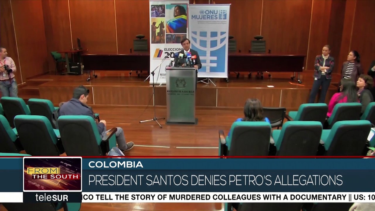 Presidential Candidate Gustavo Petro Asks for E...