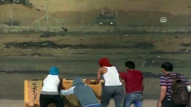 Gazze'deki Büyük Dönüş Yürüyüşü'nde dokuzuncu cuma - HAN YUNUS