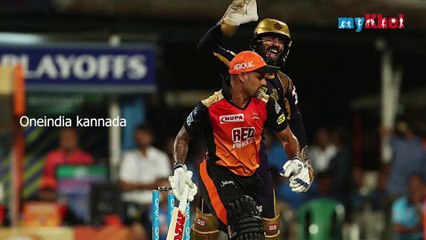 IPL 2018 : KKR vs SRH : ಧವನ್ ಔಟ್ ಆಗಿದ್ದು ಹೀಗೆ  | Oneindia Kannada