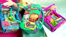 Anna Elsa Barbie Glam Refrigerator Dreamhouse Review Shopkins Surprise Disney Frozen Toys