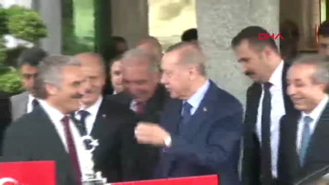 İstanbul-Erdoğan'ın İbb Ziyareti Sona Erdi