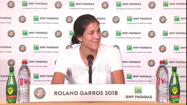 Roland-Garros 2018 - Garbine Muguruza ne connaissait pas... le tableau !