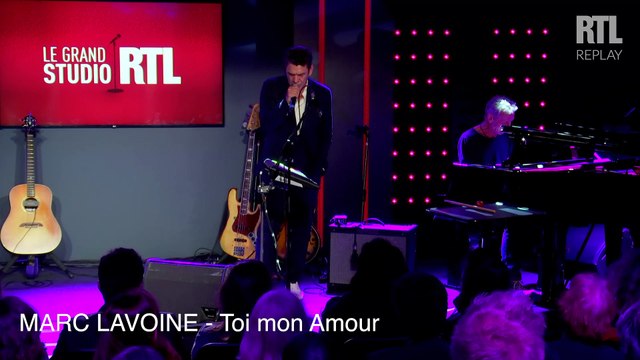 Marc Lavoine - Toi mon amour (LIVE) Le Grand Studio RTL