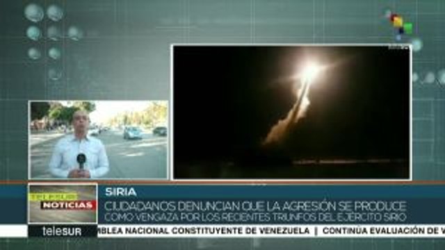 Coalición liderada por EEUU ataca posiciones del ejército sirio