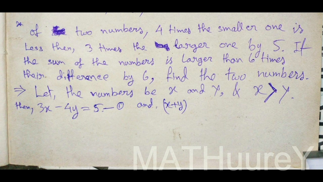 problem on numbers 9