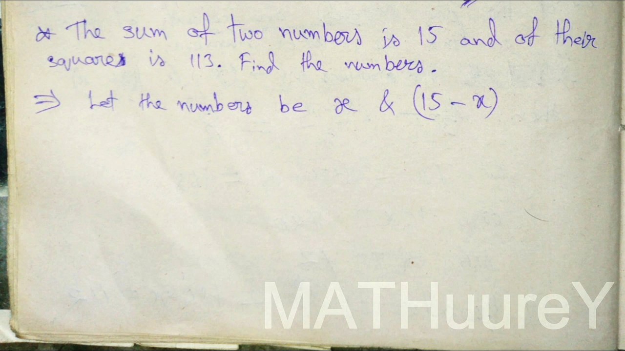 problem on numbers 6