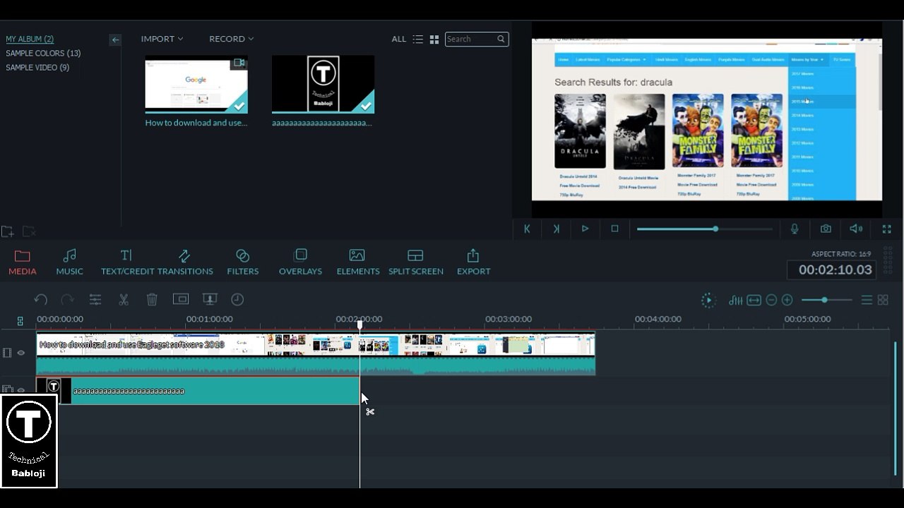 How to add a logo in a video using Wondershare Filmora 2018