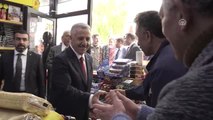 Bakan Arslan, Esnaf Ziyaretlerinde Bulundu