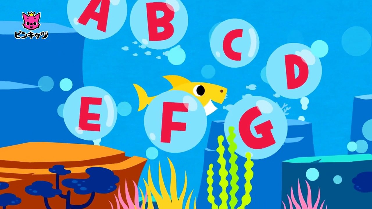 パペットシャーキーポーキー | サメのかぞくのパペットプレー | どうぶつのうた | ピンキッツ童謡