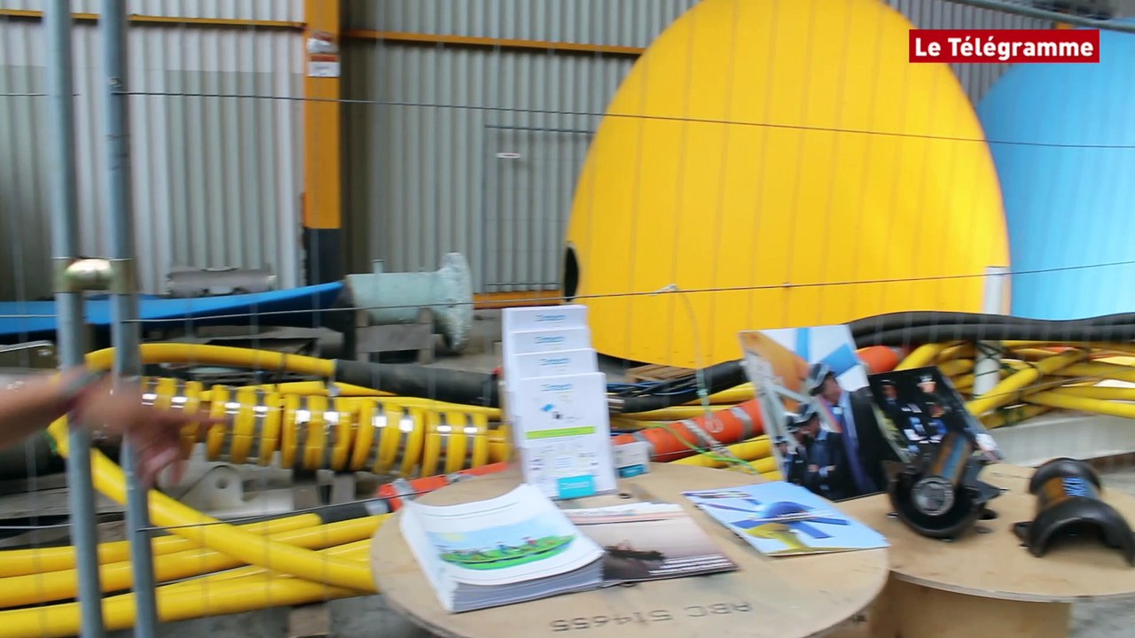 Hydrolienne D10. L'énergie marine renouvelable, comment ça marche?