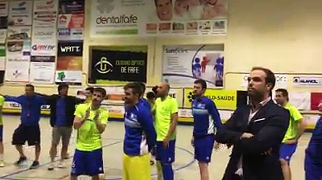 A incrível reação dos adeptos do Nun’Álvares/IESFafe após a perda do 1º lugar