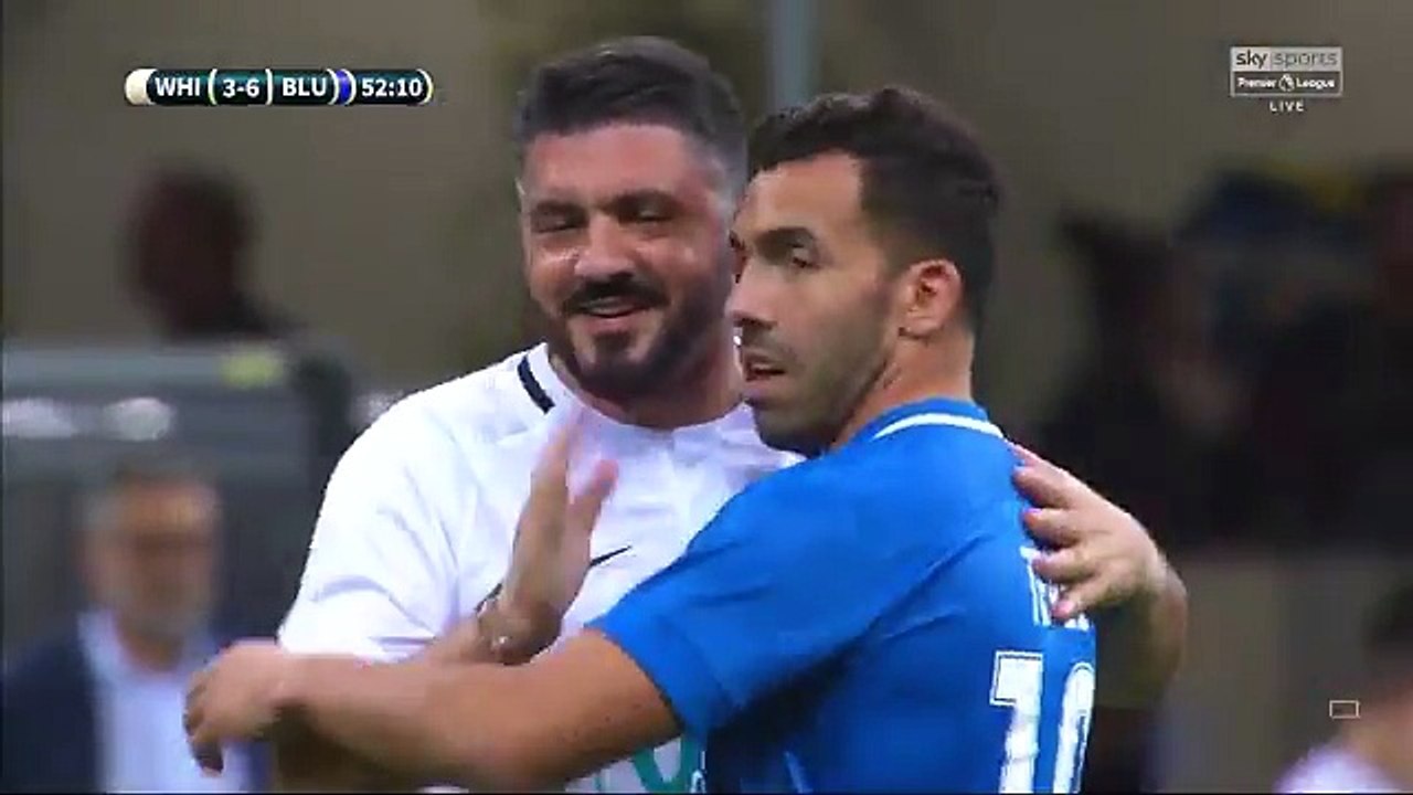 O jogo era a feijões, mas nem isso impediu Gattuso de fazer das suas