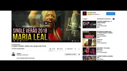 Maria Leal nas Tendências do YouTube❓#OVerãoéNosso