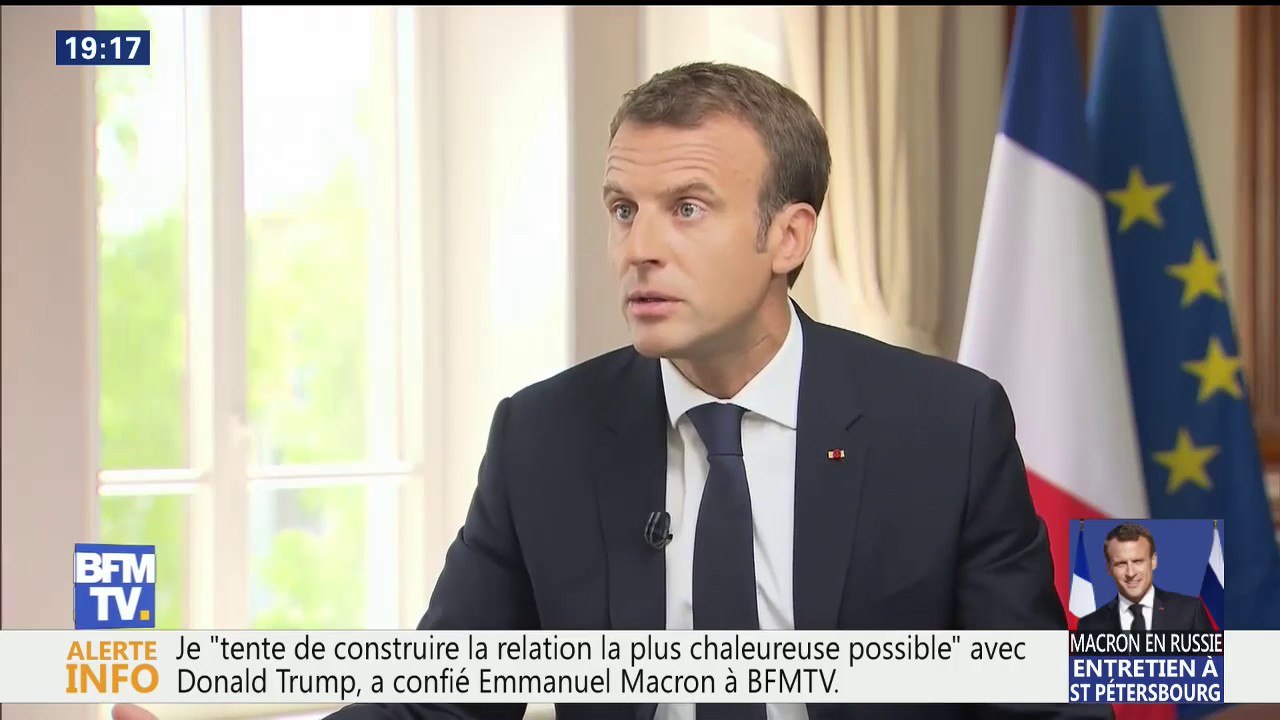 "Je crois que l'on peut construire une Europe plus souveraine", ambitionne Emmanuel Macron