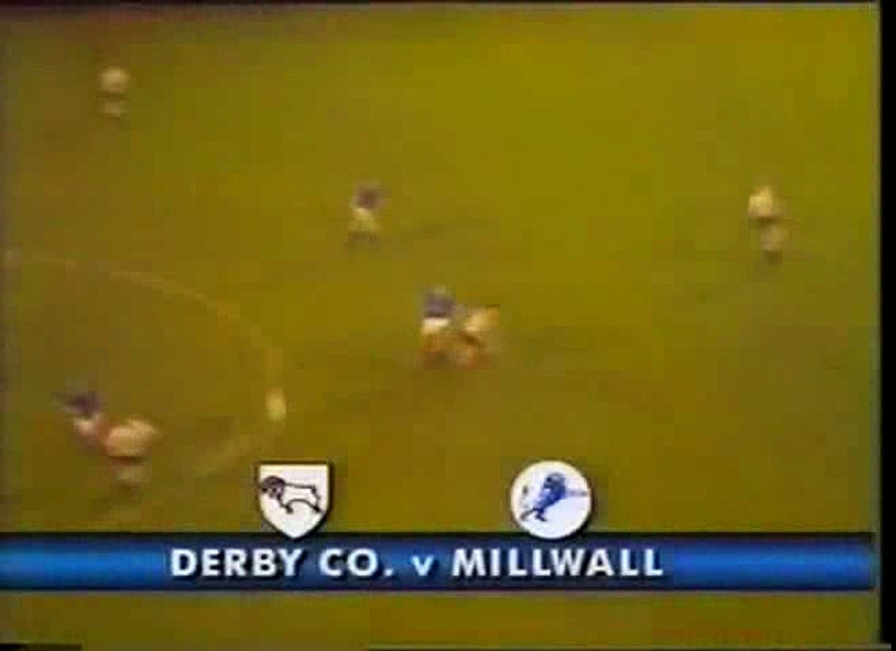 Derby County - Millwall 31-12-1988 Division One
