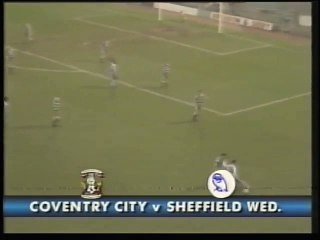 Coventry City - Sheffield Wednesday 02-01-1989 Division One
