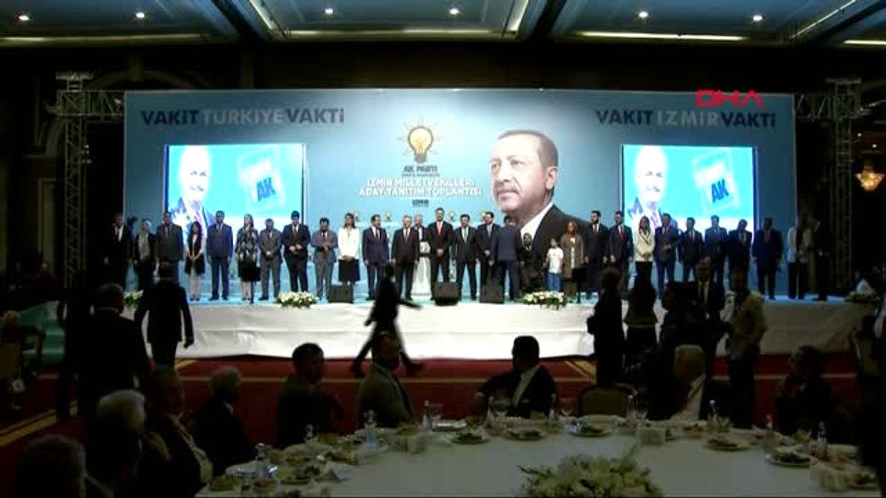 İzmir Başbakan Yıldırım Milletvekili Aday Tanıtım Toplantısında Konuştu